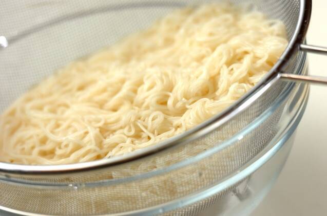 一年中楽しめる！そうめんのパッタイ風 やみつきに by保田 美幸さんの作り方の手順1