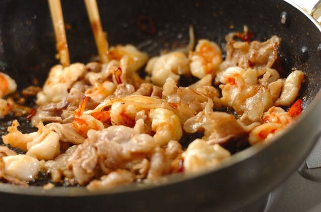 一年中楽しめる！そうめんのパッタイ風 やみつきに by保田 美幸さんの作り方の手順4