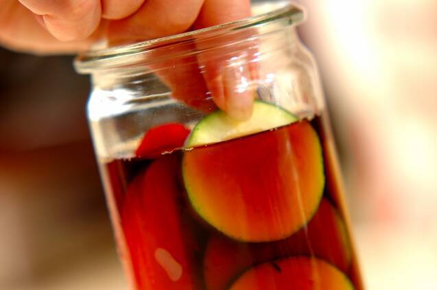 バルサミコのピクルスの作り方の手順3