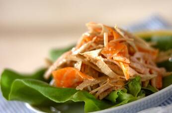 ささがきゴボウのサラダ