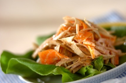 ささがきゴボウのサラダ