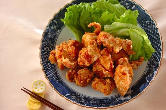 和風ドレッシングで簡単唐揚げ