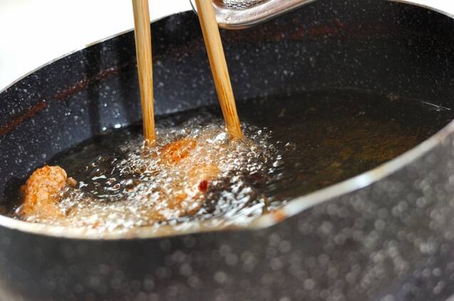 和風ドレッシングで簡単唐揚げの作り方の手順4