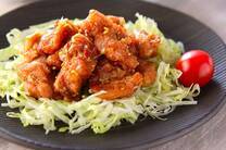 揚げ鶏ネギしょうゆ