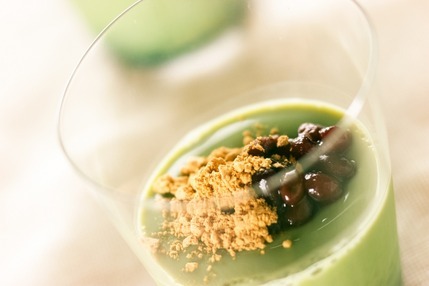 豆乳抹茶ゼリー