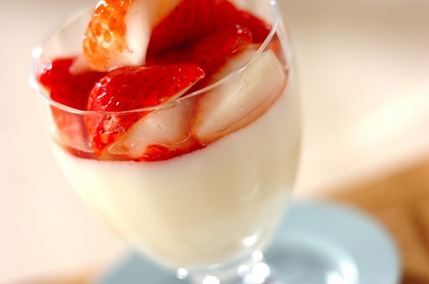 杏仁風ミルクプリン