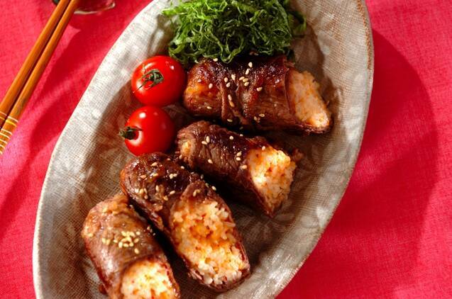 スティック牛にぎり