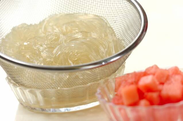 小豆ところてんの作り方の手順1