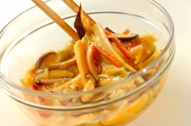 カニ玉の作り方の手順4