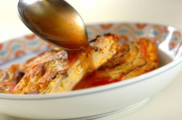 カニ玉の作り方の手順6