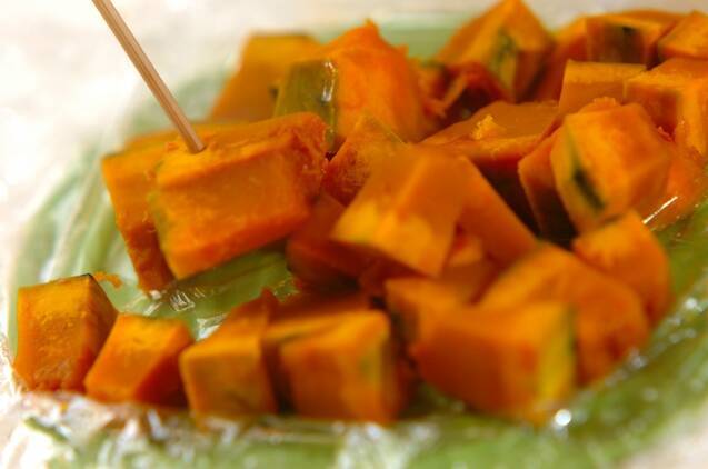 カボチャサラダの作り方の手順2