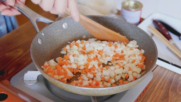 サバ缶とごろっと卵のキーマカレー by ぐっち夫婦さんの作り方の手順3