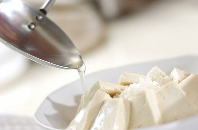 カフェ風豆腐のあんかけ丼の作り方の手順6