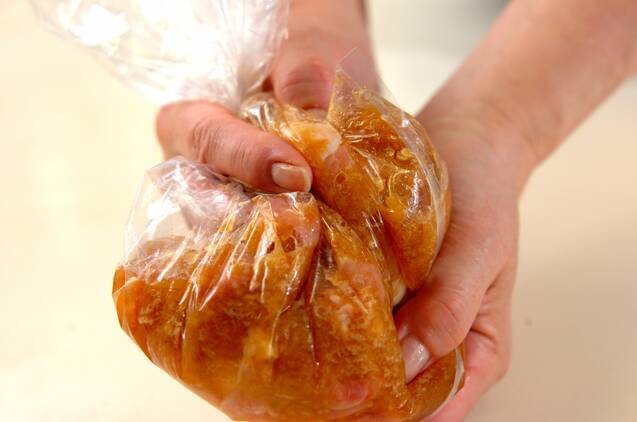 カリッとから揚げの作り方の手順3