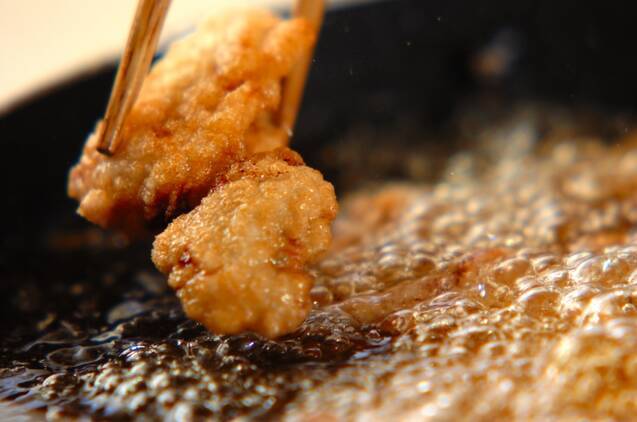 カリッとから揚げの作り方の手順5