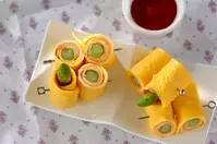 アスパラ卵ロール