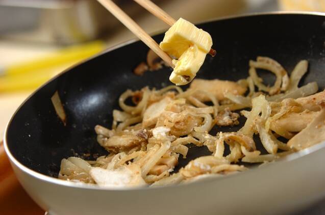 エビとキノコのグラタンの作り方の手順5