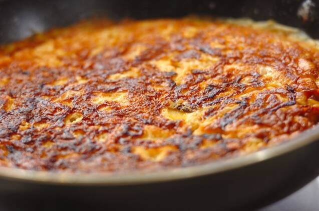 カニカマ入り卵焼きの作り方の手順4