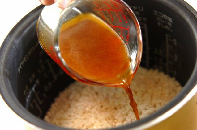 かしわ飯の作り方の手順6