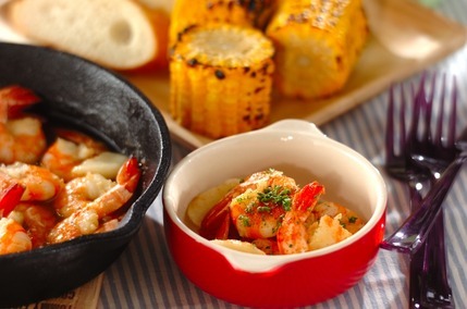 ほったらかしガーリックシュリンプ