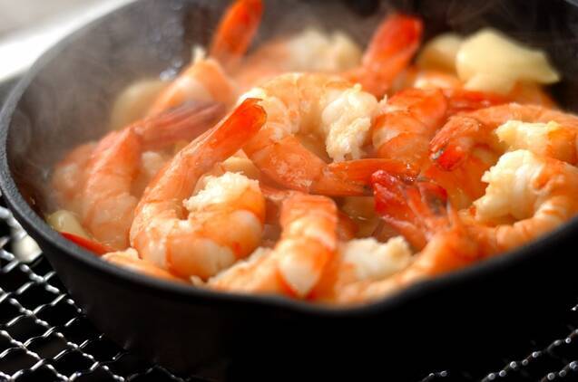 ほったらかしガーリックシュリンプの作り方の手順3