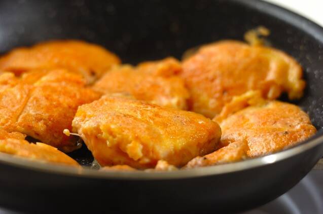 鮭のマスタードマヨ和えの作り方の手順3