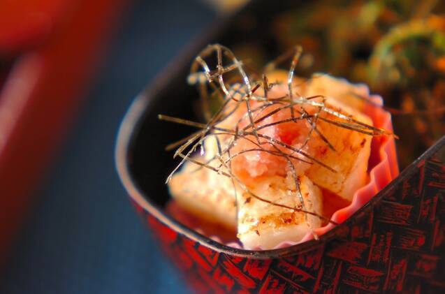 長芋の明太子のせ