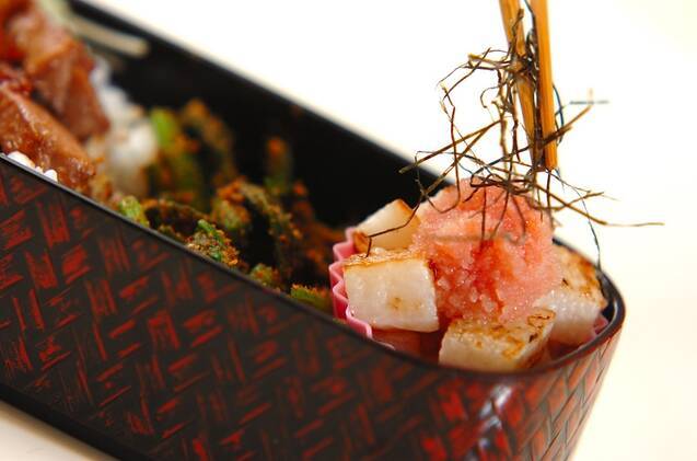 長芋の明太子のせの作り方の手順3