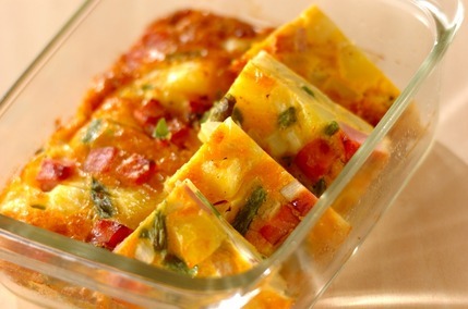 具だくさんオムレツ