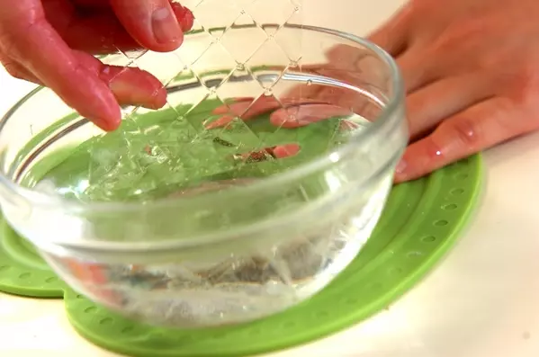 ドリップコーヒーゼリーの下準備1