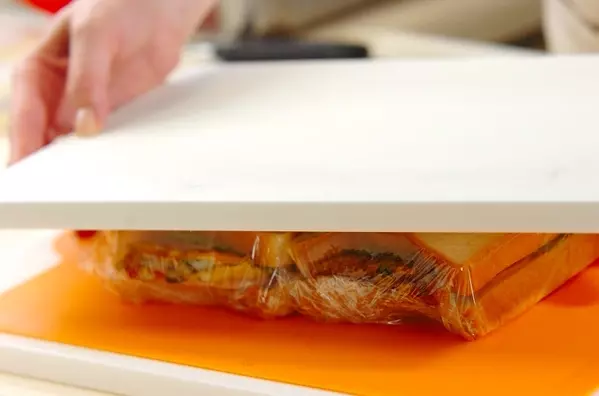 具だくさん卵焼きのサンドイッチの作り方6