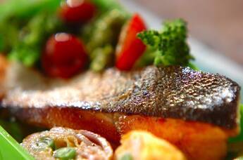 サーモンのゆず焼き