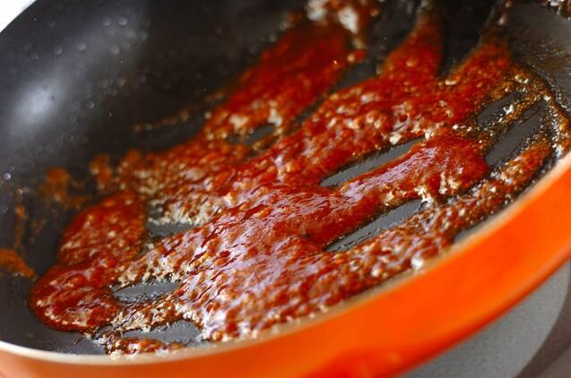 リンゴたっぷりハンバーグの作り方の手順6