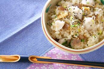 里芋の炊き込みご飯