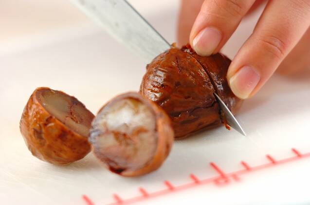 マロンプリンの作り方の手順1