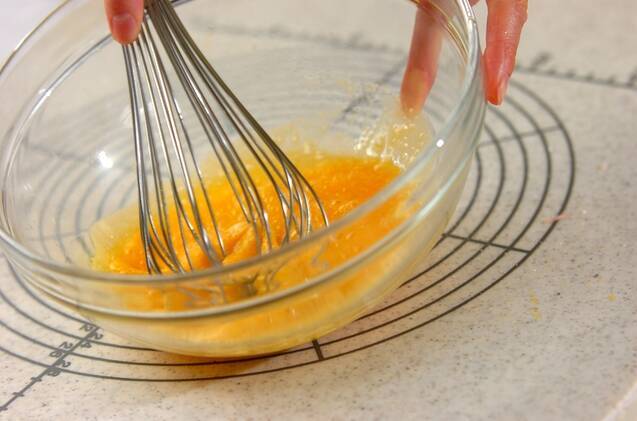 新玉ネギとベーコンのビスコッティの作り方の手順4