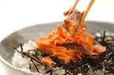 子どもがもりもり食べる！栄養たっぷり鮭とシラスの和風ビビンバ by 金丸 利恵さんの作り方5