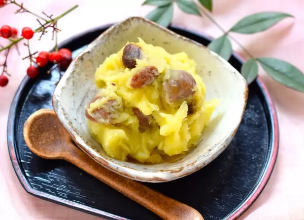 砂糖不使用の栗きんとん