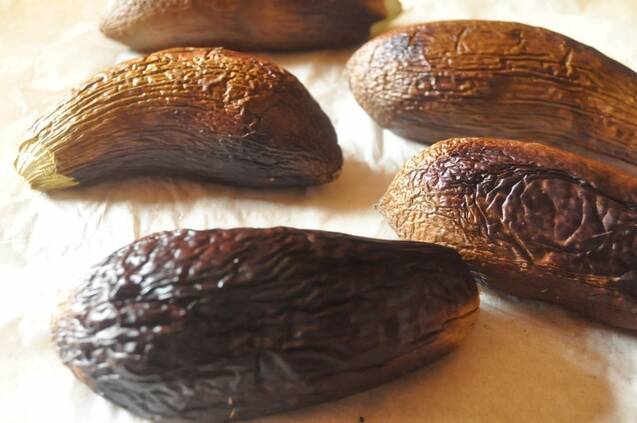 焼きナスと豚しゃぶのだし浸しの作り方の手順4