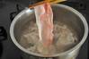 焼きナスと豚しゃぶのだし浸しの作り方の手順5