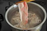 焼きナスと豚しゃぶのだし浸しの作り方2