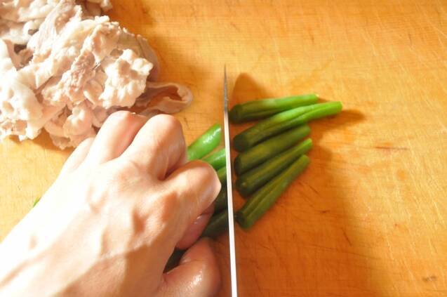 焼きナスと豚しゃぶのだし浸しの作り方の手順6