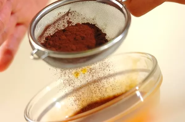 ブッシュドノエルの下準備3