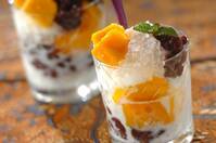 タピオカとマンゴーのハロハロ