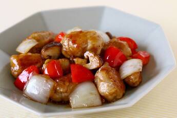 コロコロ黒酢酢豚