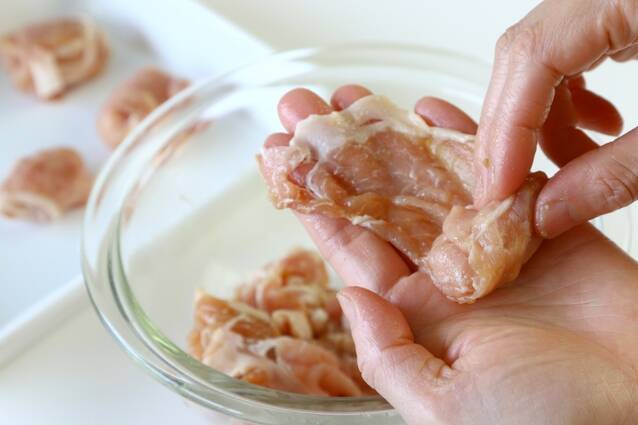 コロコロ黒酢酢豚の作り方の手順1