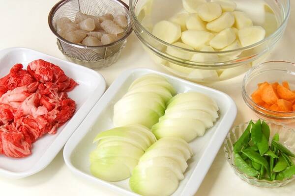 肉じゃがの作り方の手順3