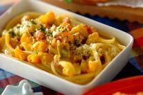 パンプキンクリームパスタ