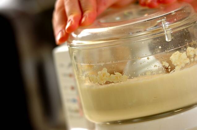 米粉の抹茶シフォンケーキ～豆腐クリーム添え～の作り方の手順6