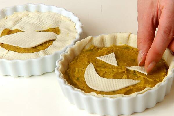 ハロウィンカボチャパイの作り方の手順10